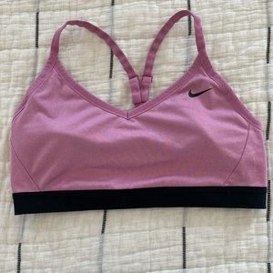 Nike Pink Indy Sports Bra